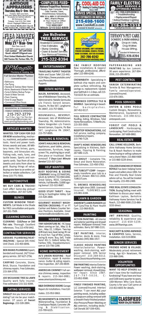 Classifieds - Times Publishing Newspapers, Inc.