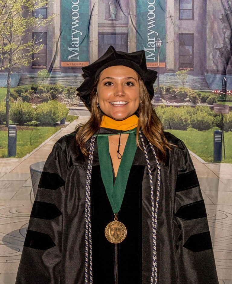Katelyn Vala earns commencement medal at Marywood University Times